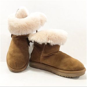 UGG Bailey Boot Customizable Chestnut Sz 6